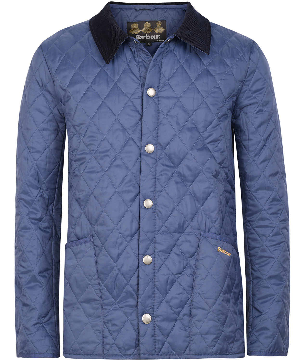 Barbour Blue Lightweight Liddesdale Quilted Jacket in Blue for Men | Lyst