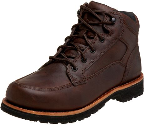Carhartt Mens Leather Chukka Work Boot in Brown for Men | Lyst