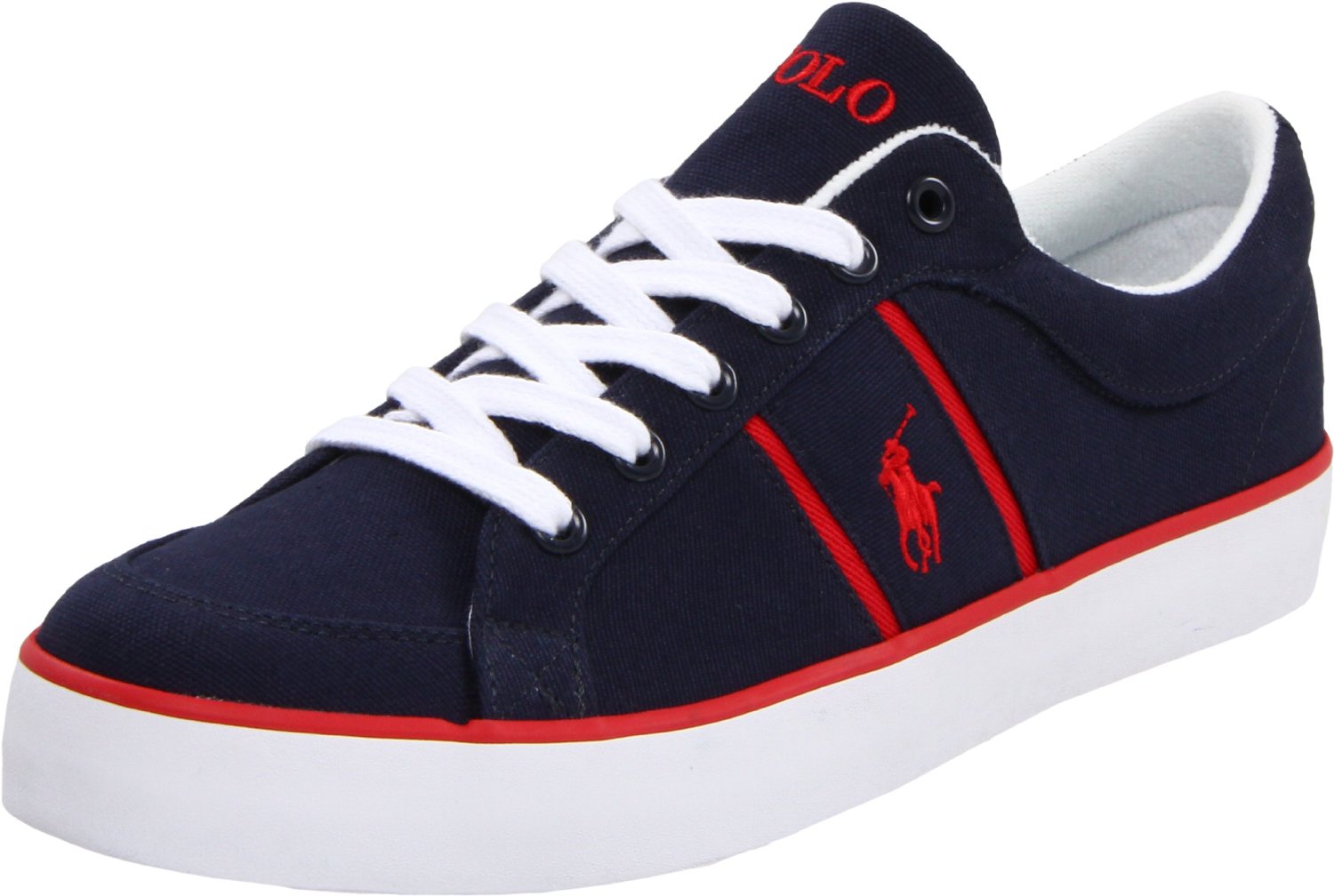 Polo Ralph Lauren Bolingbrook Canvas Sneakers in Blue for Men (newport ...