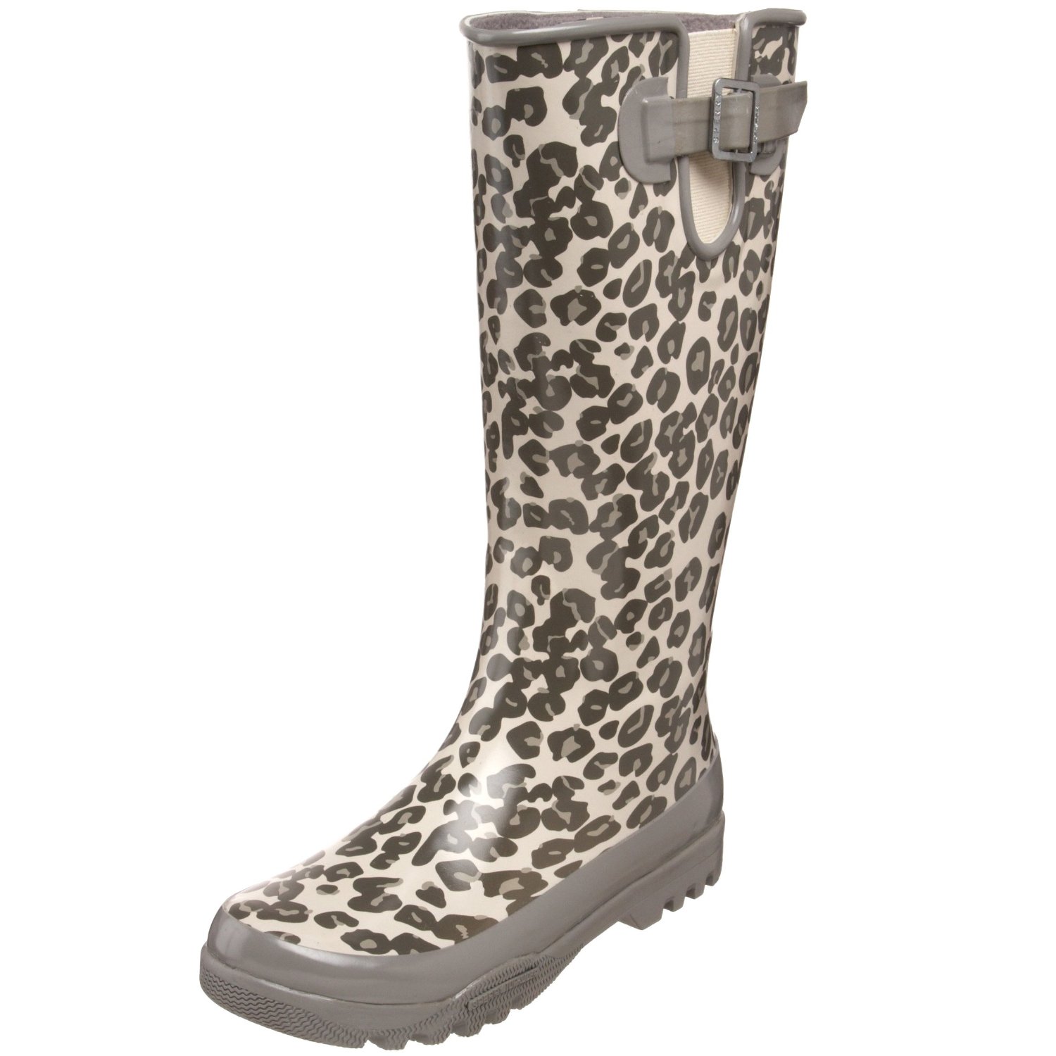 Sperry Top-sider Womens Pelican Rain Boot in Animal (gray leopard) | Lyst