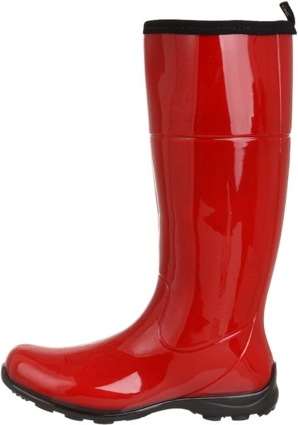 Kamik Womens Ellie Rain Boot in Red (red-rouge) | Lyst
