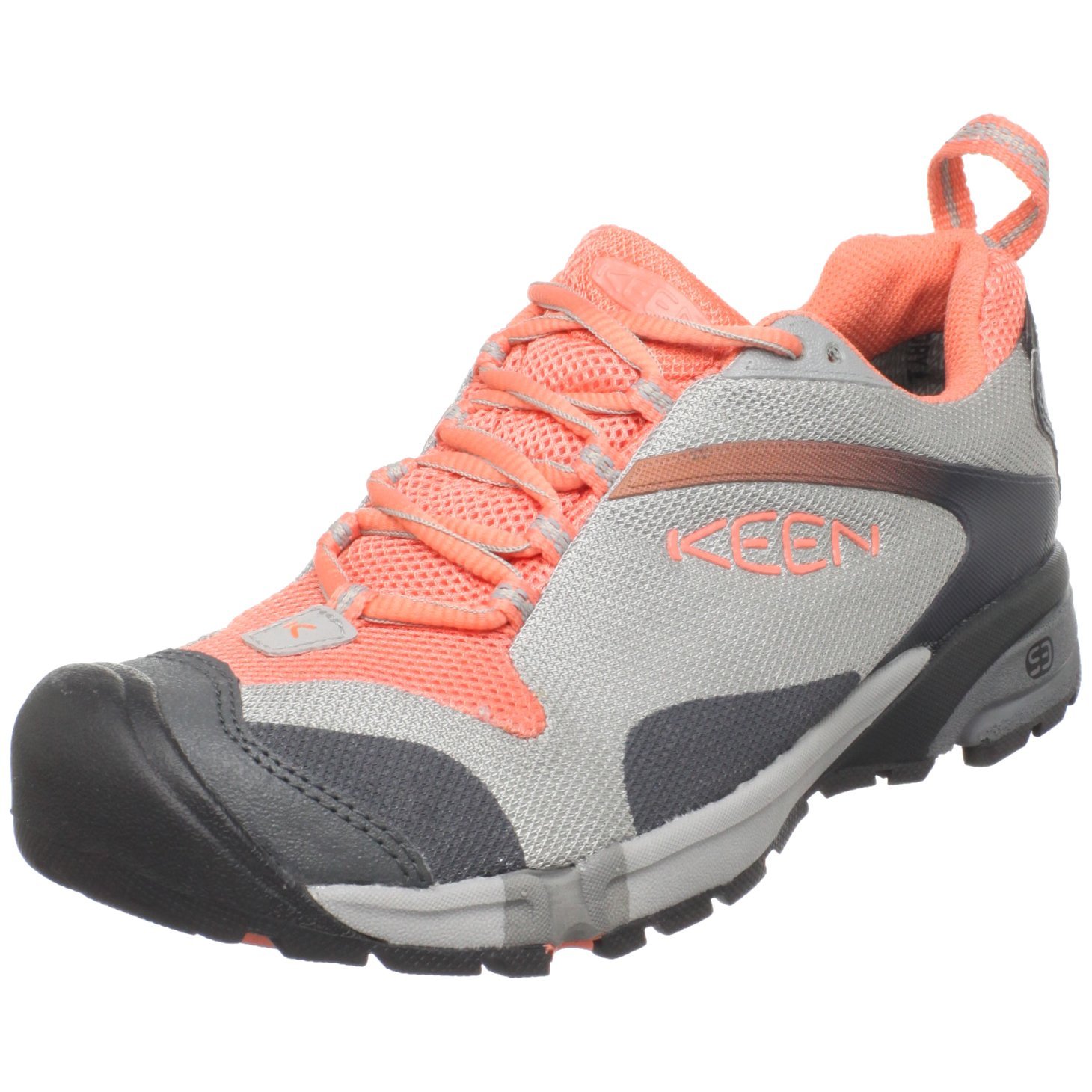 Keen Womens Tryon Waterproof Trail Running Shoe in Pink (gargoyle ...