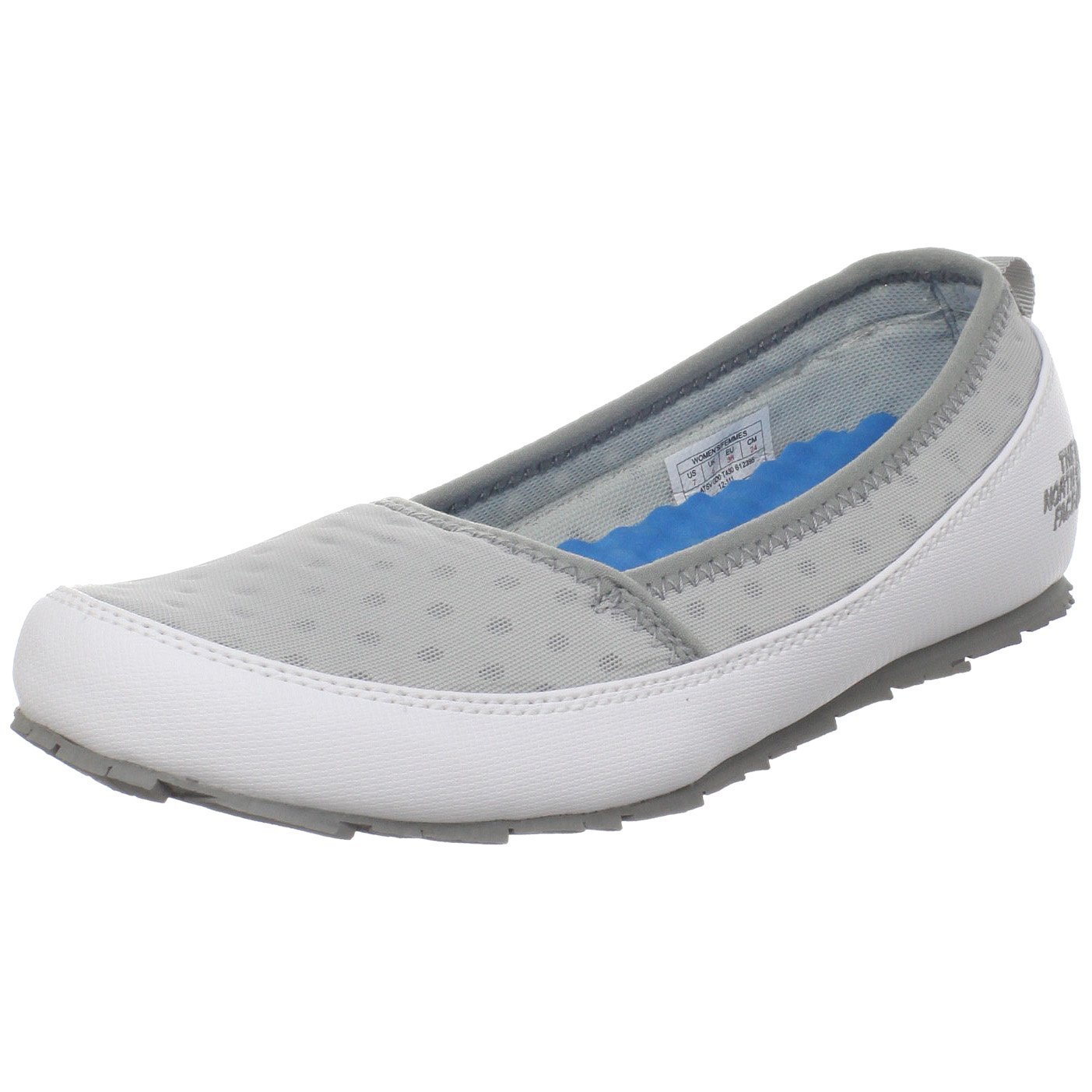 The North Face Womens Base Camp Slip On Walking Shoe in Gray (white ...