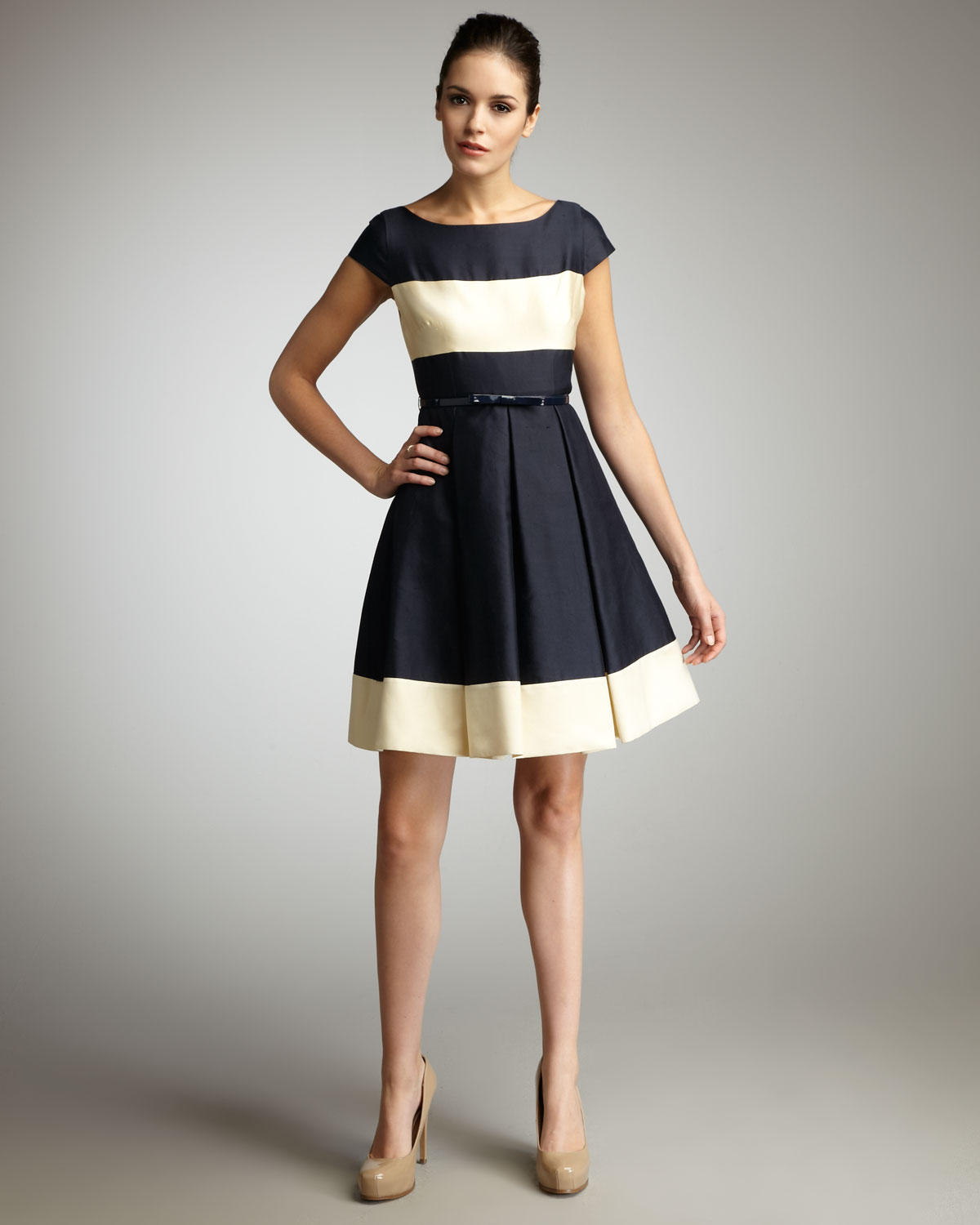 Lyst - Kate Spade New York Addete Colorblock Dress in Blue