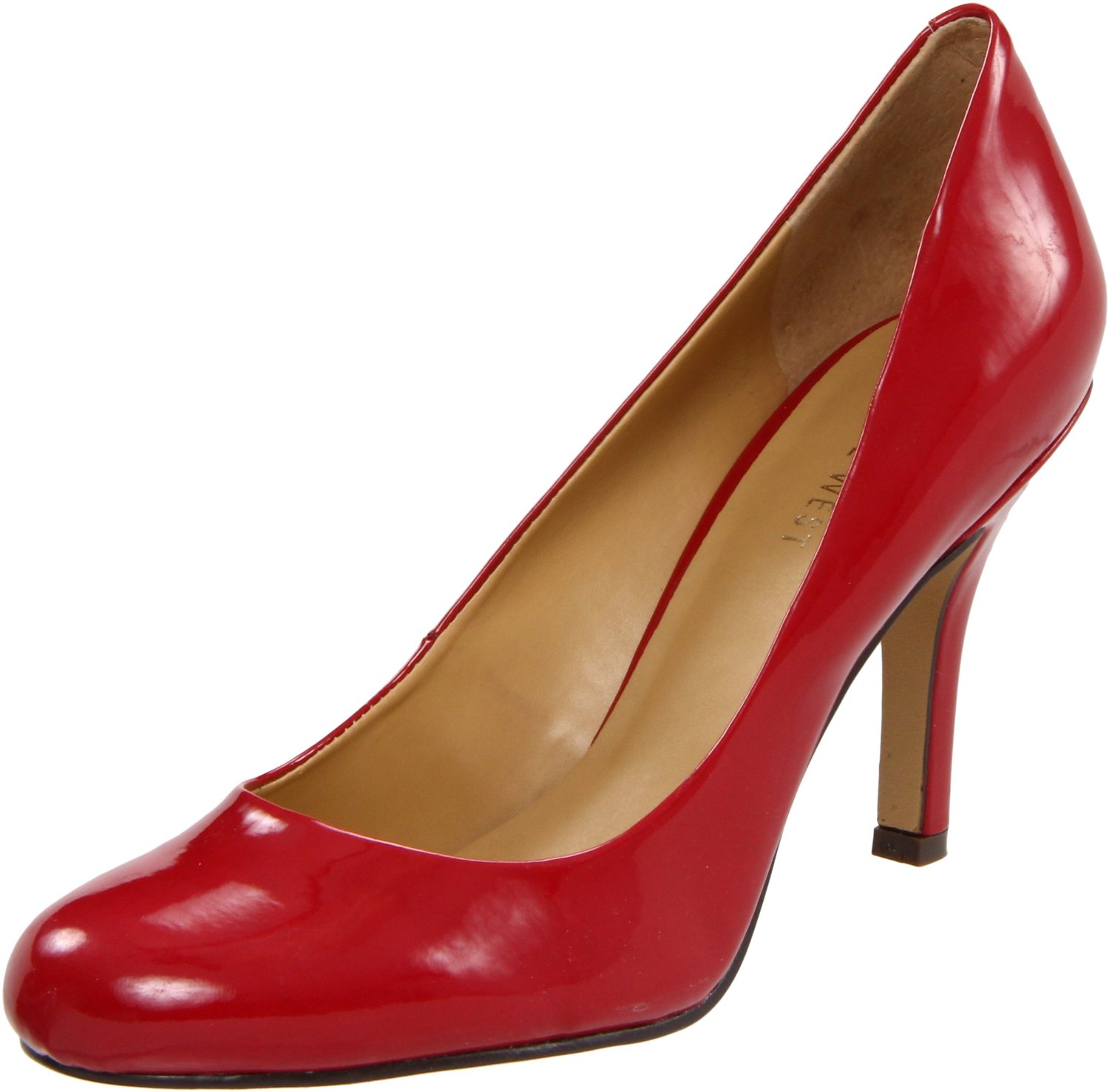 Nine West Ambitious Pump in Red (red patent synthetic) | Lyst