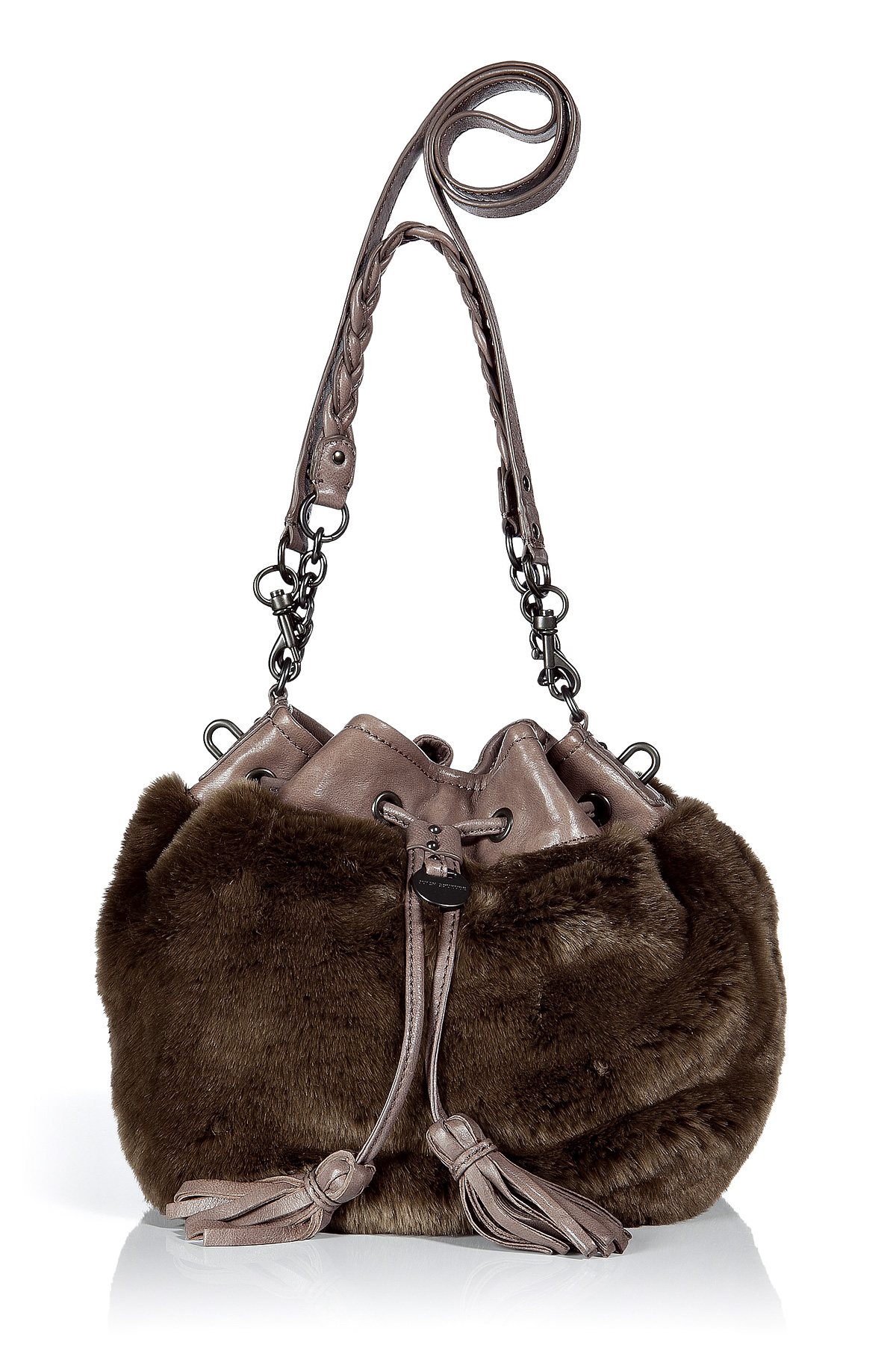 Juicy Couture | Brown Mushroom Drawstring Shoulder Bag | Lyst