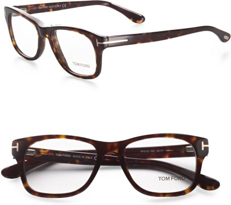 Square frame eyeglasses by tom ford #6