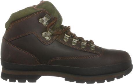 Timberland Mens Euro Hiker Boot in Green for Men (brown) | Lyst