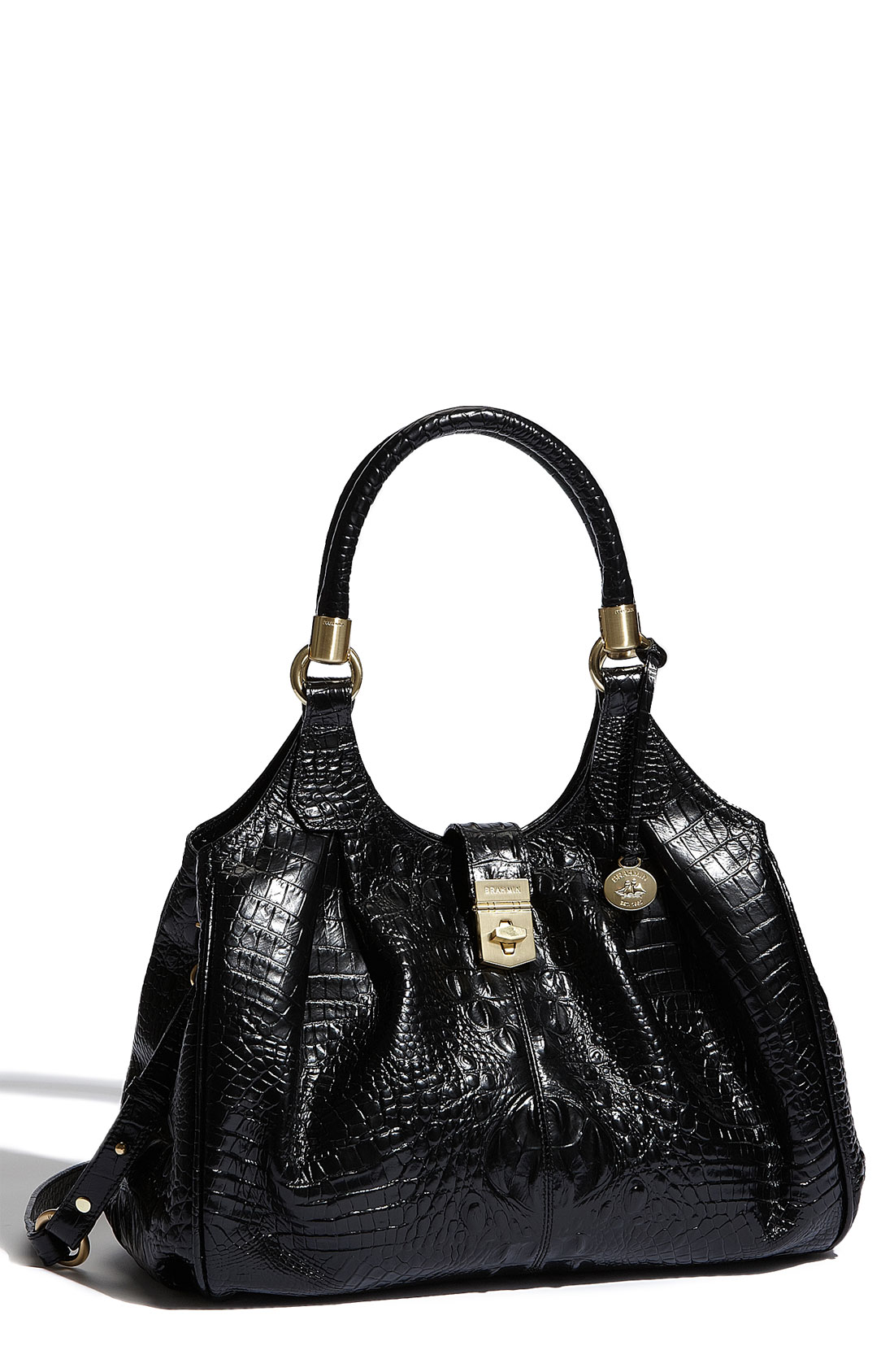 Brahmin Elisa Handbag in Black | Lyst