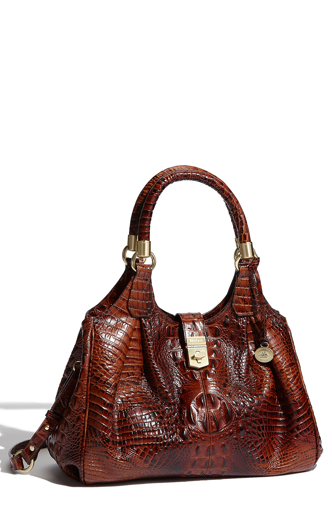 Brahmin 'Elissa' Handbag in Brown (pecan) | Lyst