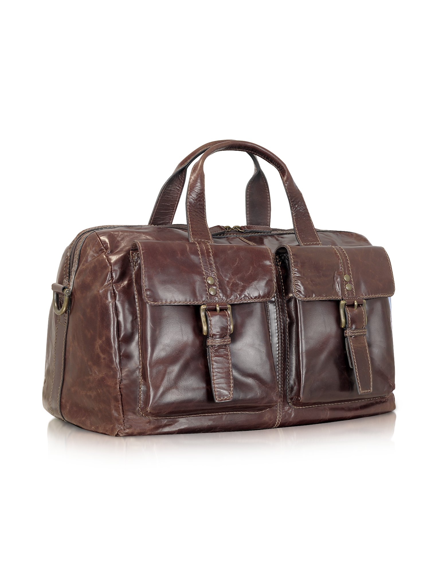 Lyst - Fossil Dayton - Genuine Leather Duffle Bag in Brown for Men