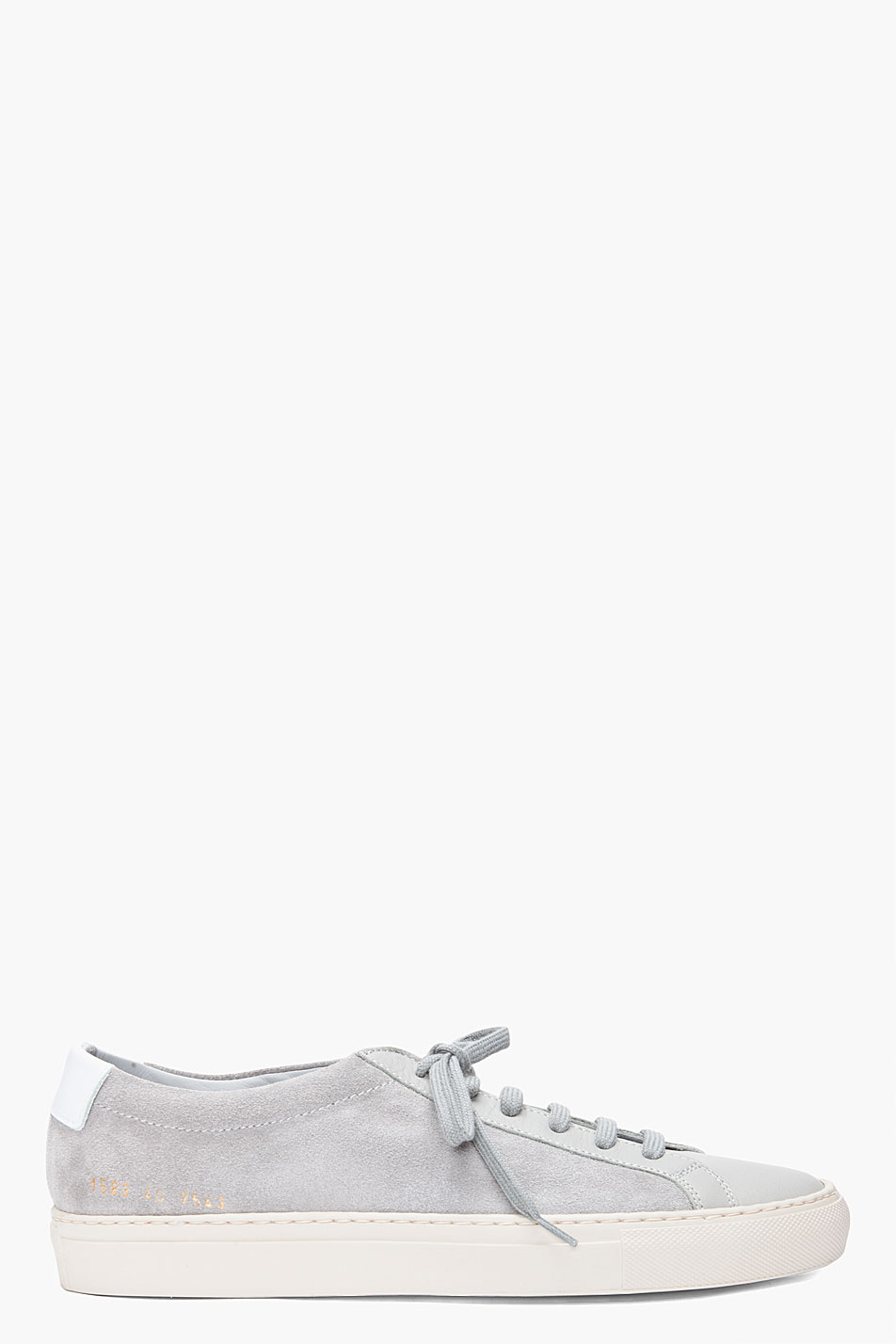 common projects gray suede