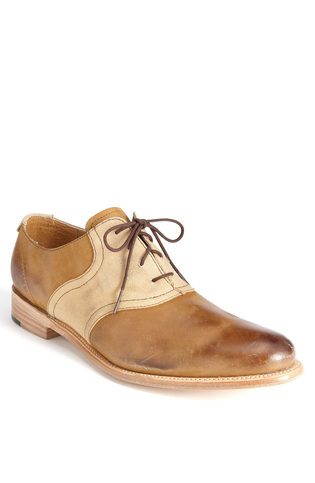 Jd Fisk J.d. Fisk Nikko Saddle Shoe in Brown for Men (cognac/ tan) | Lyst