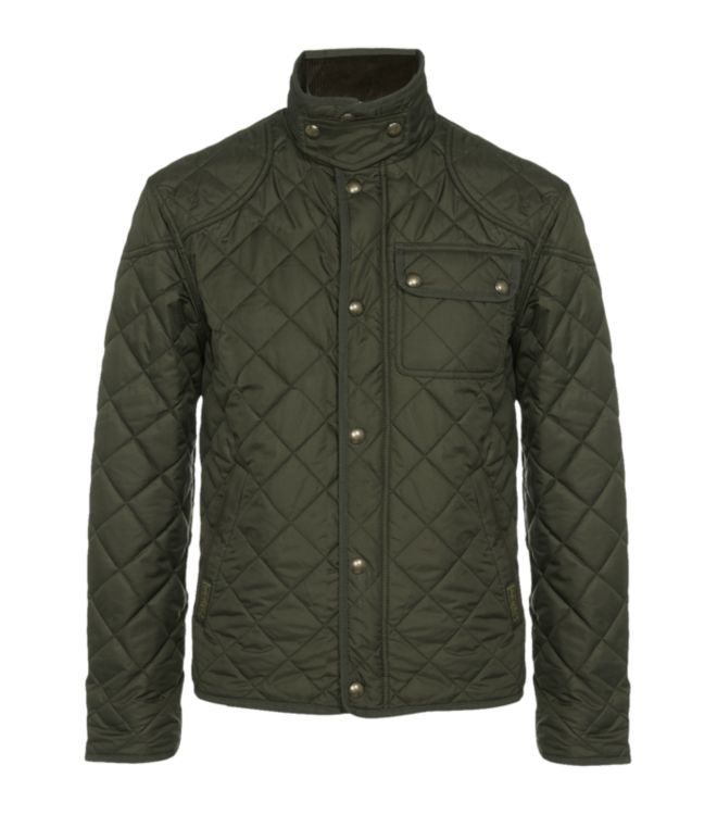 Polo ralph lauren Richmond Quilted Bomber Jacket in Green for Men | Lyst