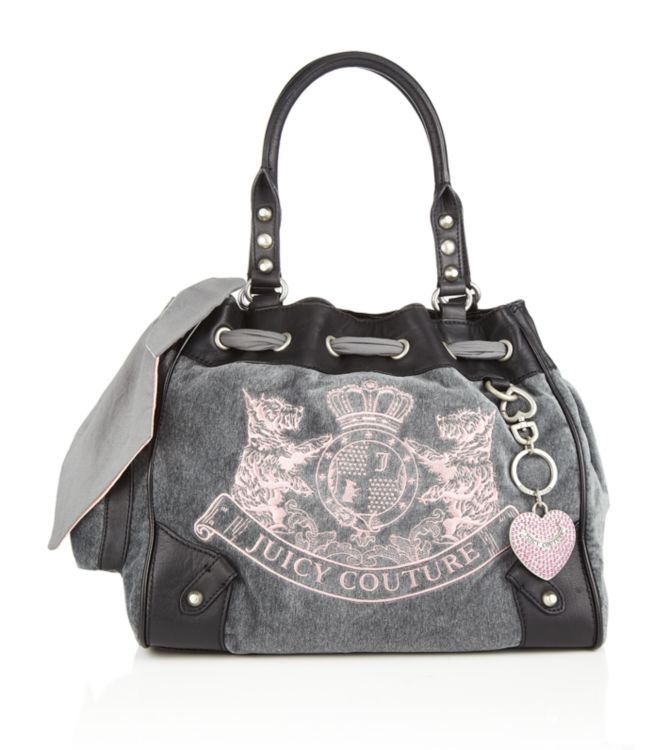 Juicy Couture Scottie Daydreamer Bag in Gray (grey) | Lyst