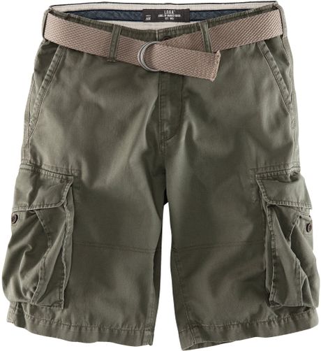 H&m Cargo Shorts in Green for Men (khaki) | Lyst