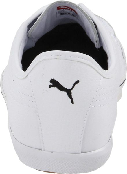 Puma Mens Benecio Lace Up Fashion Sneaker in White for Men (white/gum ...
