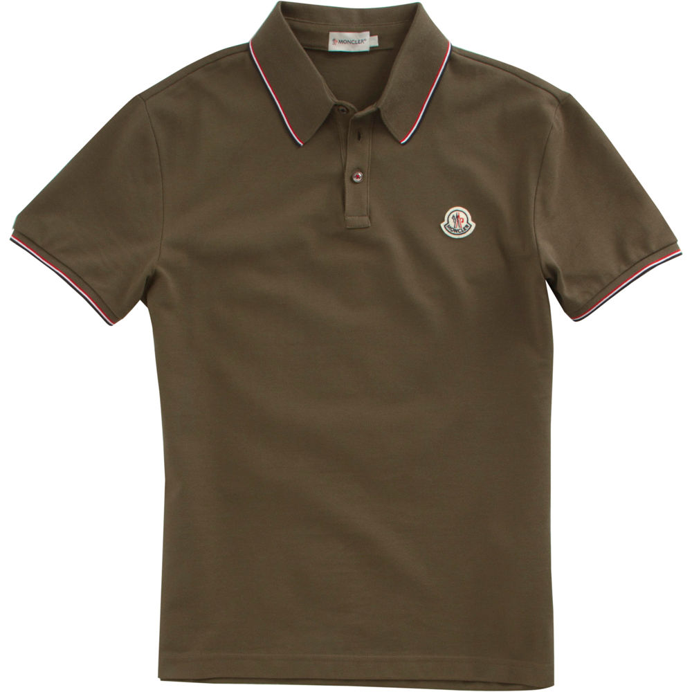 olive green moncler polo olive green moncler polo