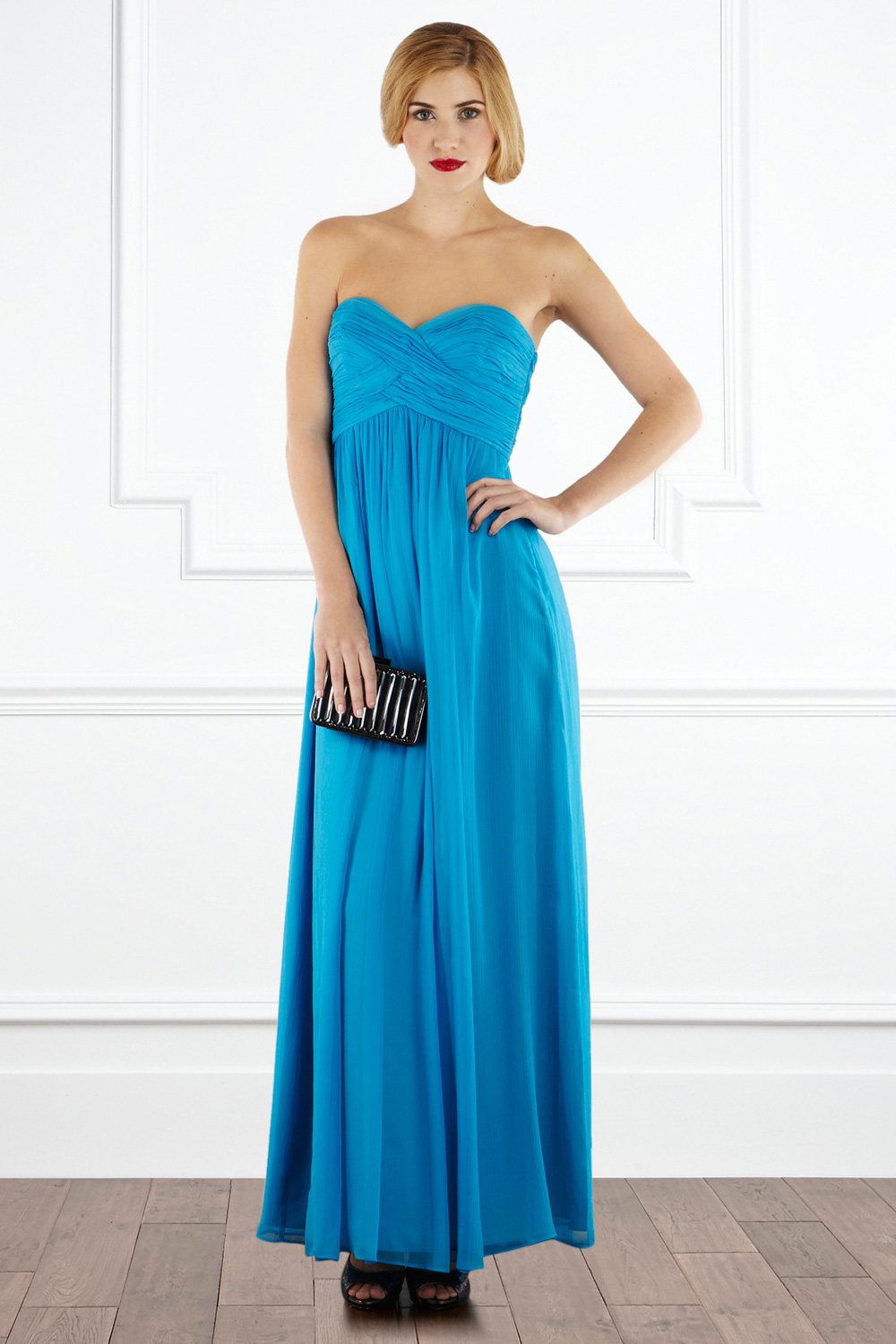 Lyst - Coast Tamara Maxi Dress in Blue