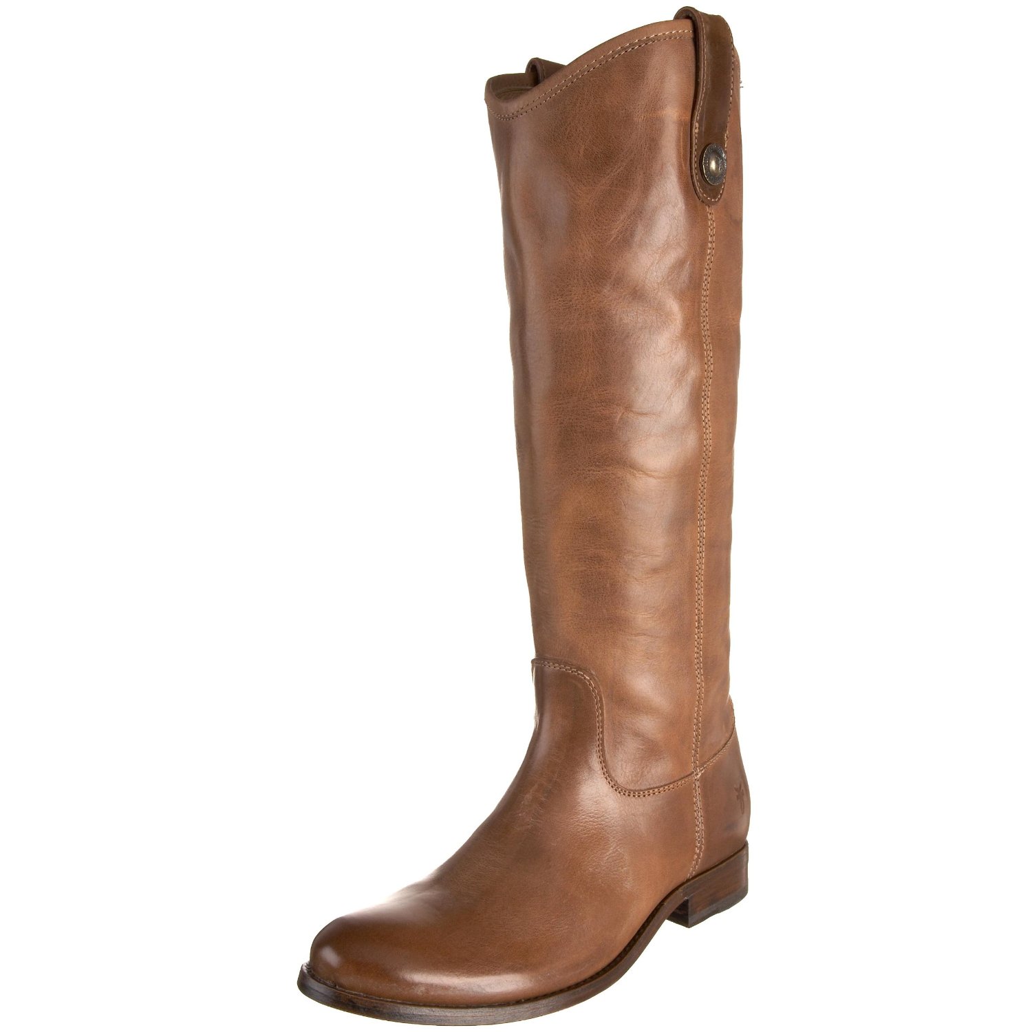 Frye Womens Melissa Button Knee High Boot in Brown (light brown brush ...