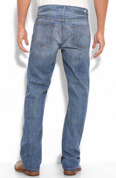 Earnest Sewn Fulton Straight Leg Jeans in Blue for Men (logan wash) | Lyst