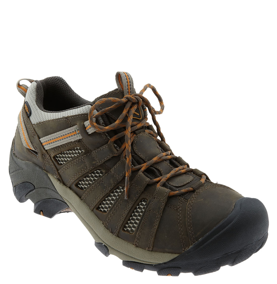Keen Voyageur Hiking Shoe in Black for Men (black olive / inca gold) | Lyst