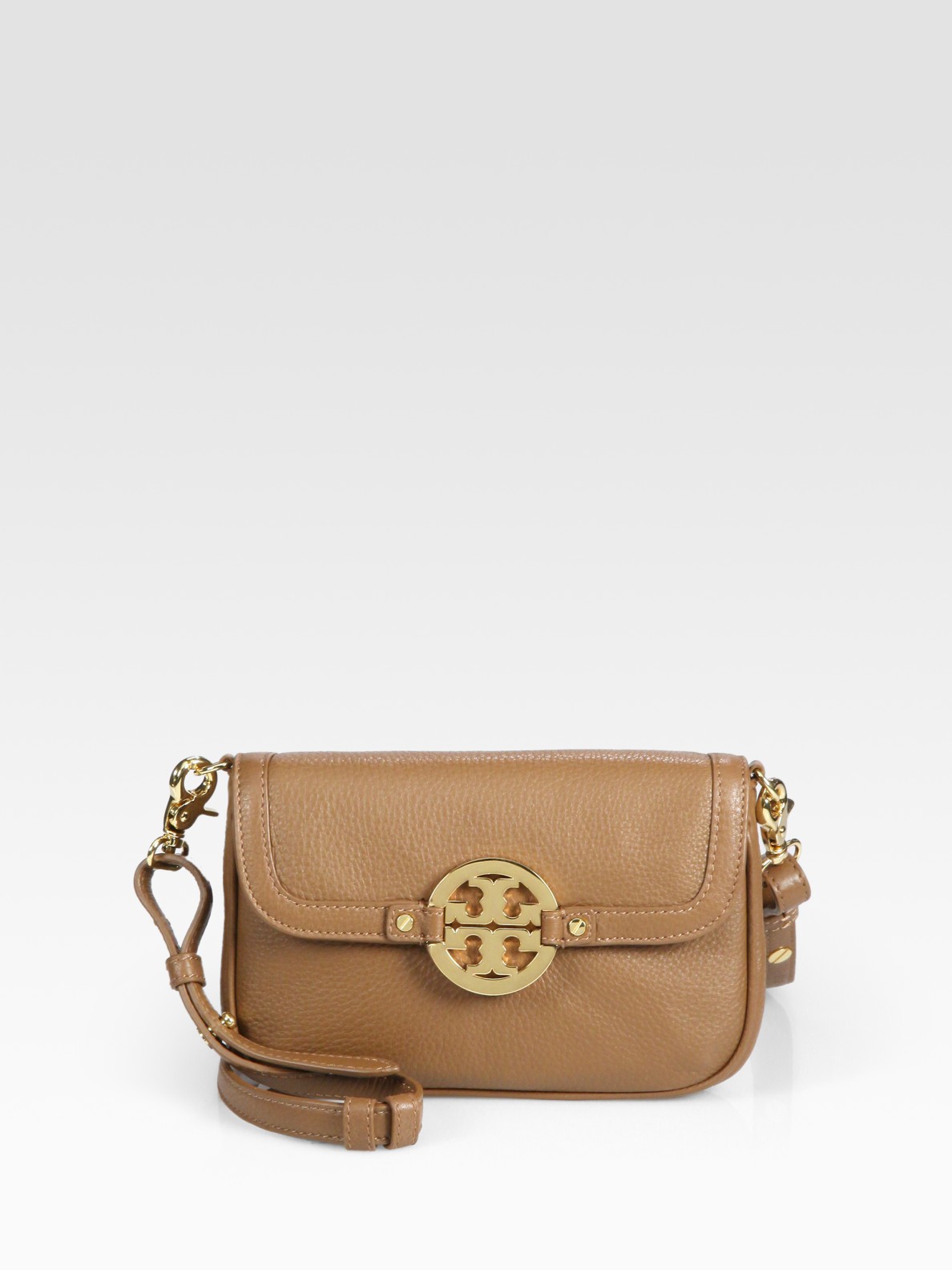 tan tory burch crossbody bag