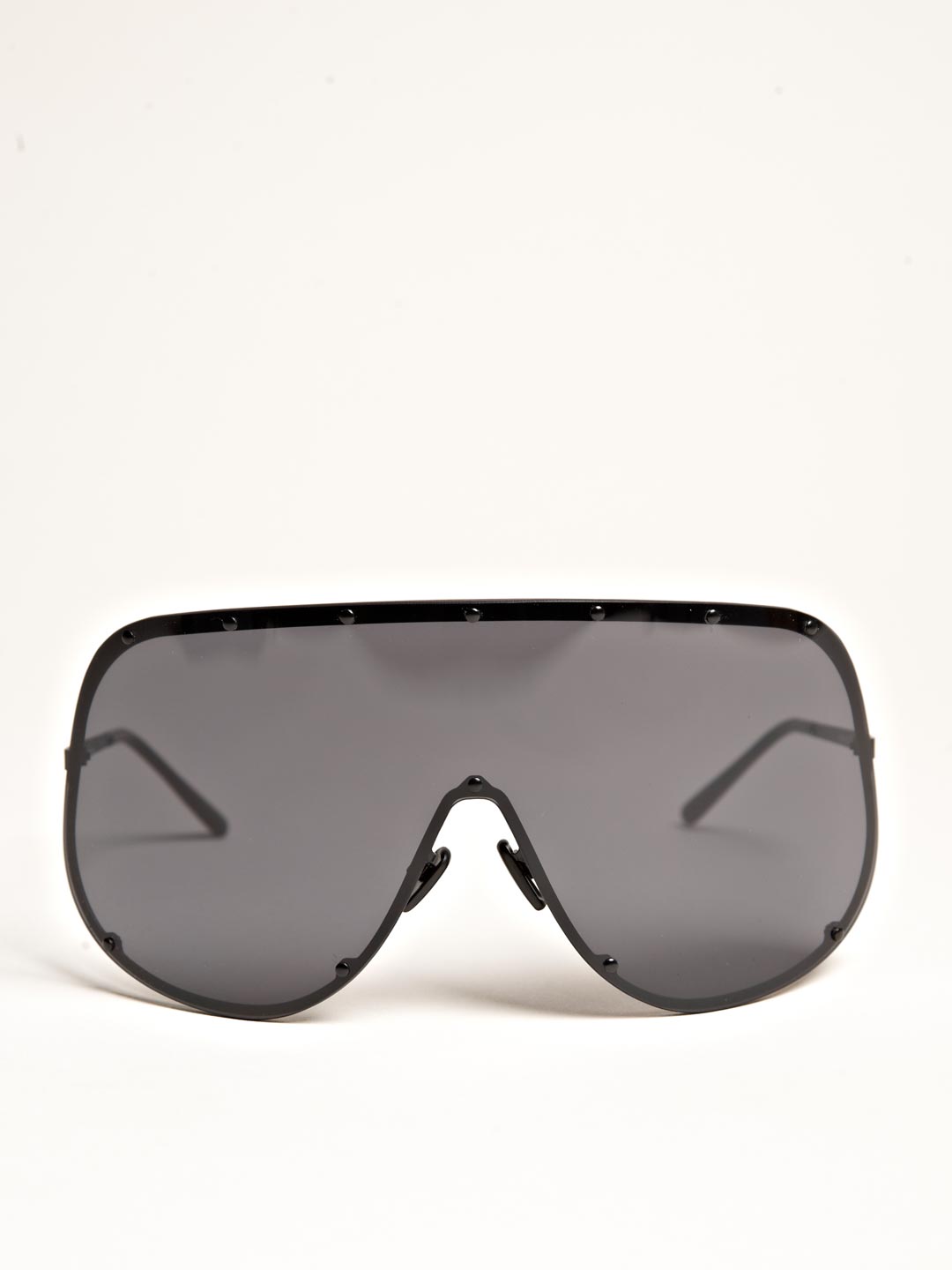 Lyst - Rick Owens Oversized Black Sunglasses in Black for Men