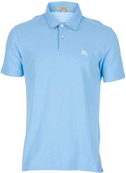 Burberry Brit Classic Polo in Blue for Men | Lyst