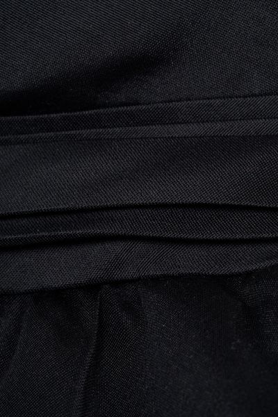 Jason Wu Feather Peplum Dress in Black | Lyst