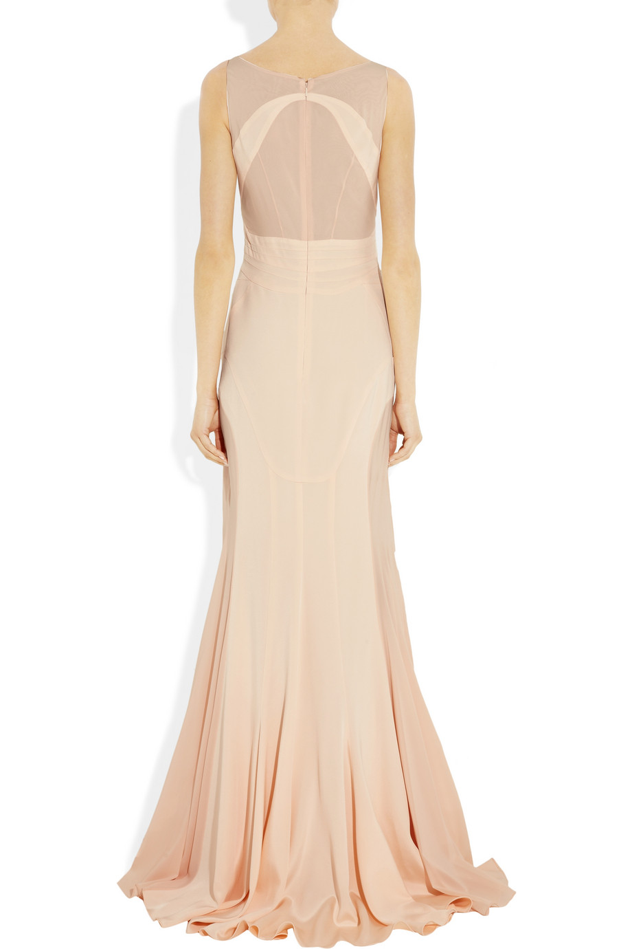 zac posen pink gown