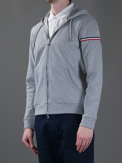 moncler grey zip hoodie moncler grey zip hoodie
