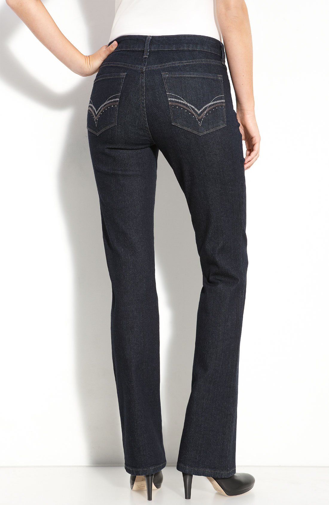 Not your daughter's jeans Marilyn Straight Leg Stretch Jeans in Blue (dk enzyme) Lyst Not your daughter's jeans Marilyn Straight Leg Stretch Jeans in Blue (dk enzyme) Lyst