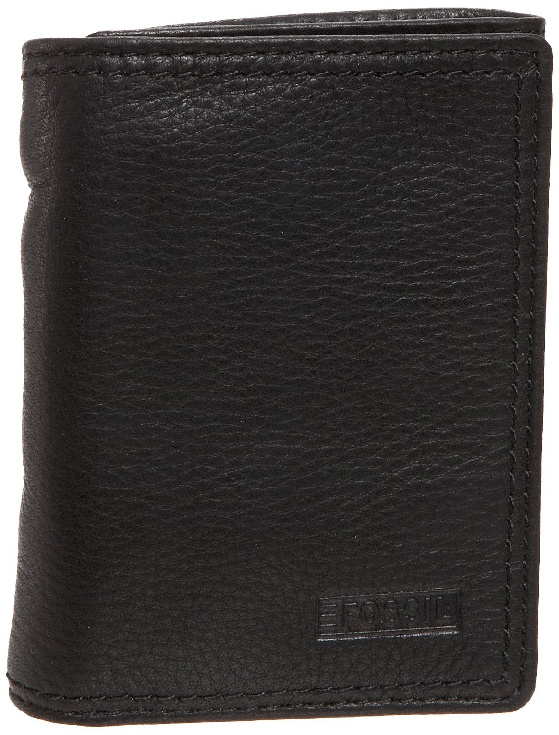 Fossil Mens Midway Extra Capacity Trifold Wallet in Black for Men | Lyst