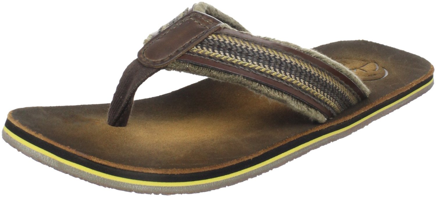 fabric thong sandals