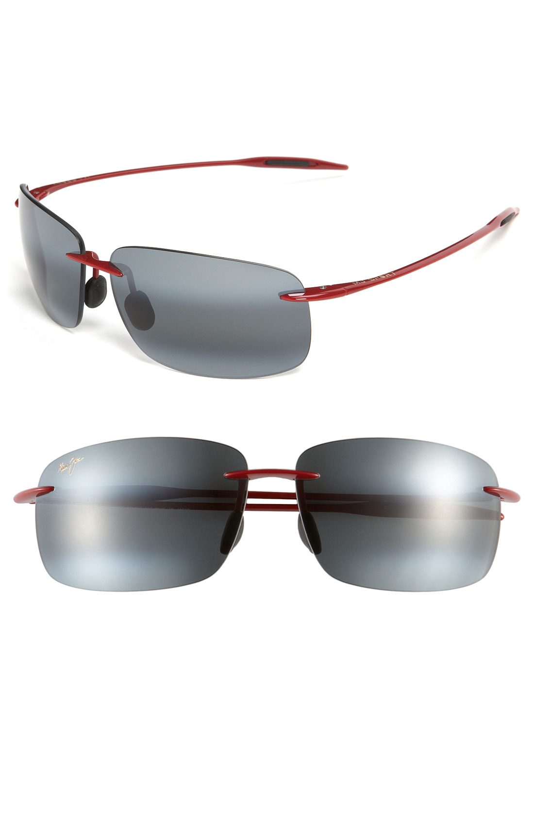 Maui Jim Breakwall Florida State Polarized Sunglasses in Red for Men ...