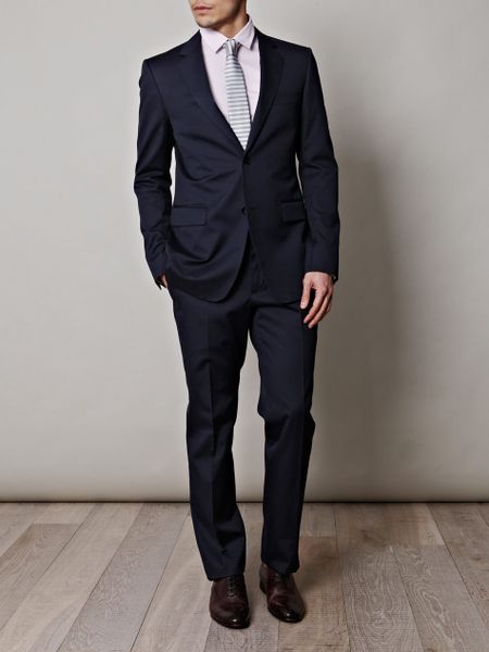Gucci Brera Microstripe Suit in Blue for Men (navy) | Lyst