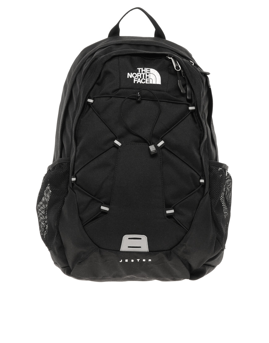 north face jester black backpack sale