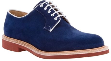 Church's Suede Shoe in Blue for Men | Lyst
