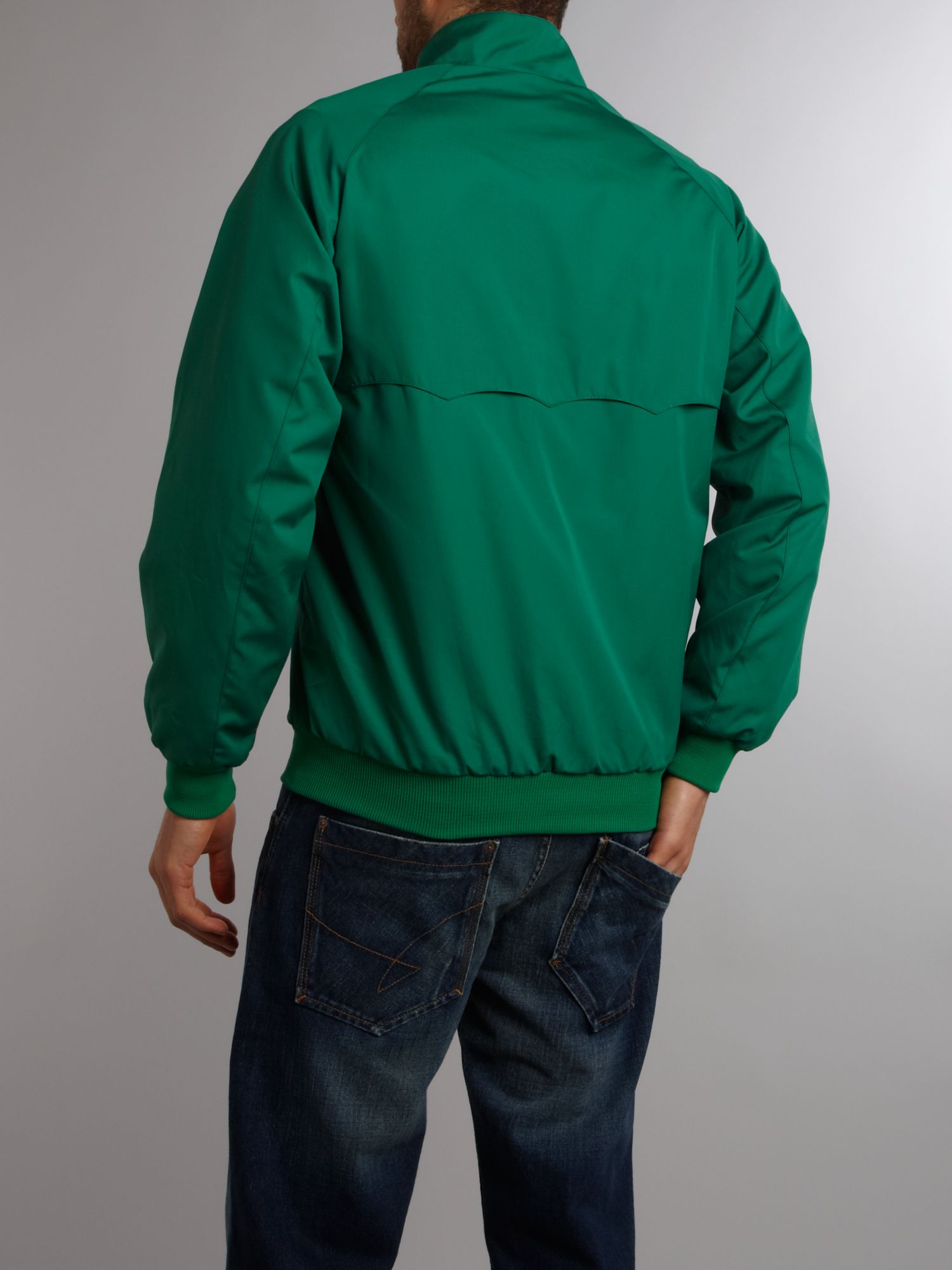 Download Baracuta Electric Blue G9 Harrington Jacket in Green for ...