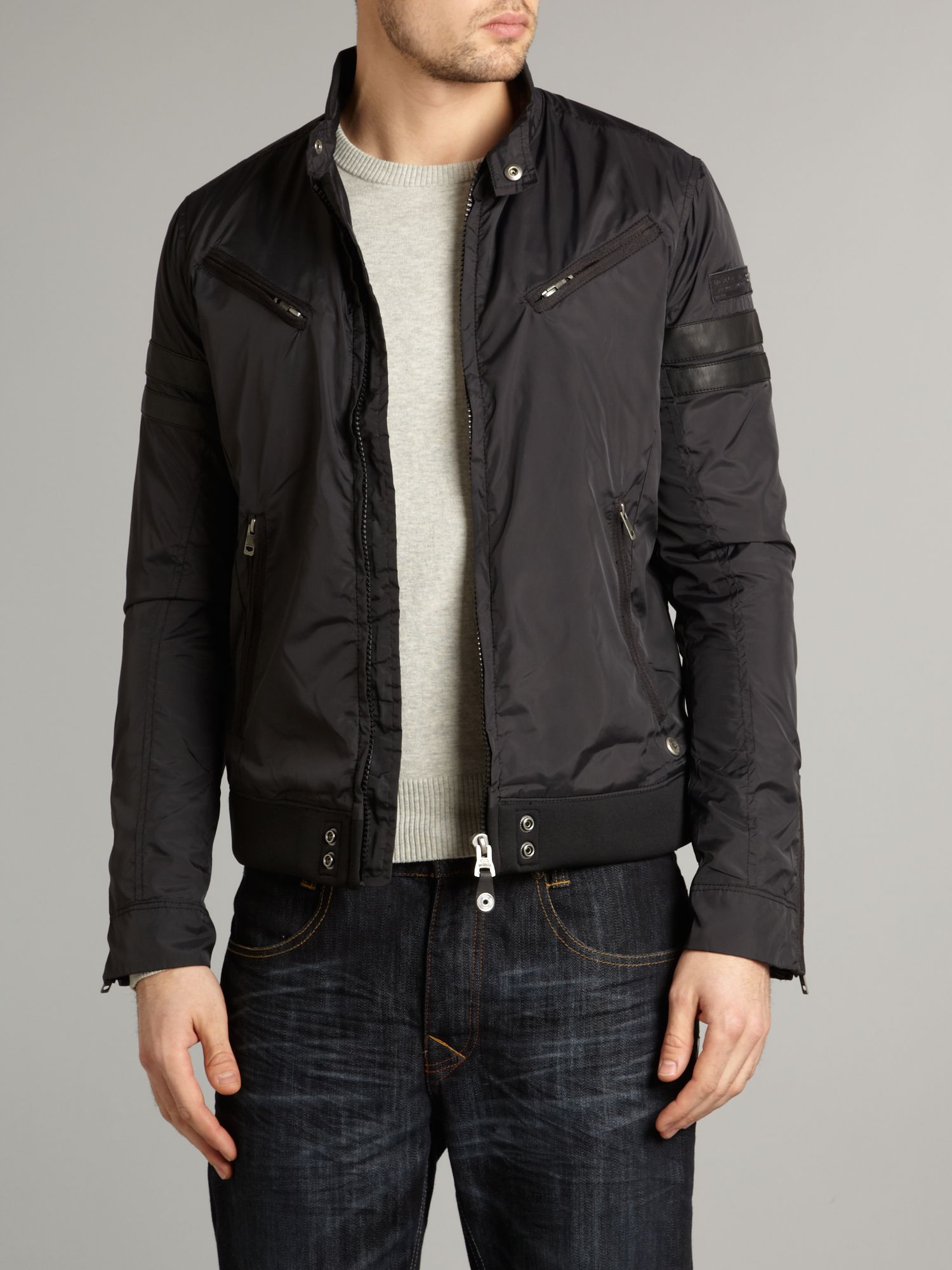 Diesel Mens Casual  Jacket  in Black for Men Lyst