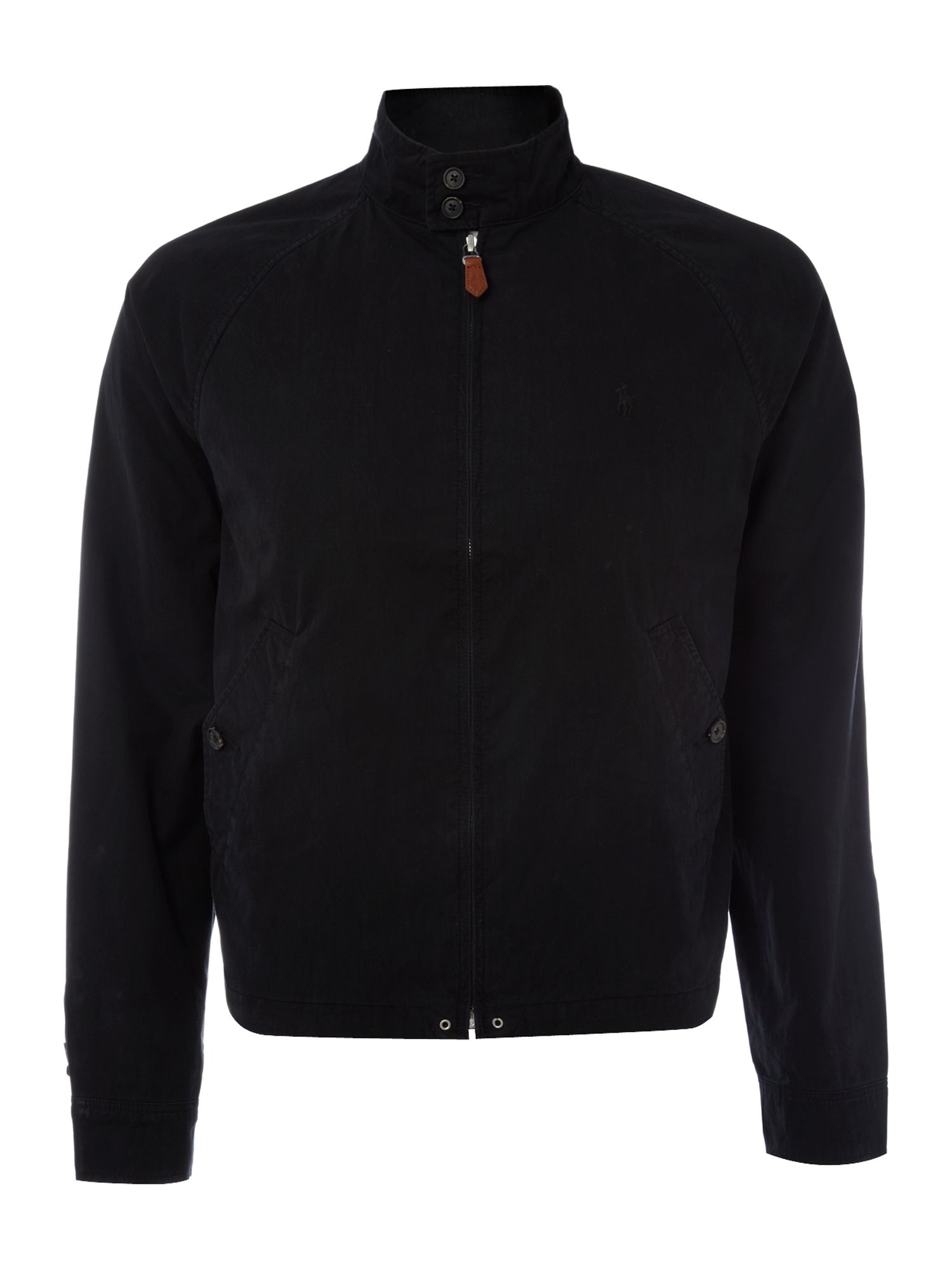 Ralph lauren golf Peached Harrington Jacket in Black for Men | Lyst