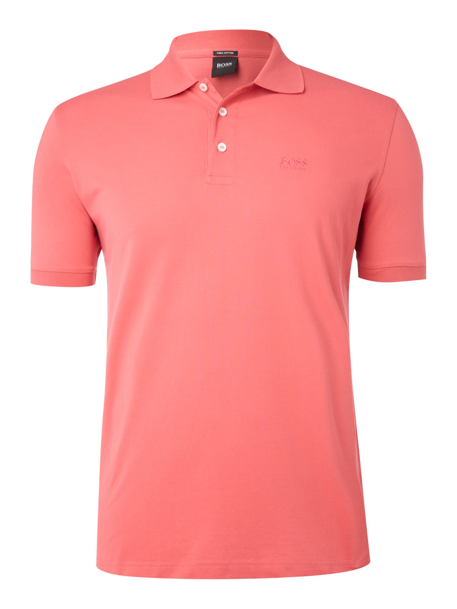 Hugo Boss Basic Polo Shirt in Pink for Men (hot pink) | Lyst