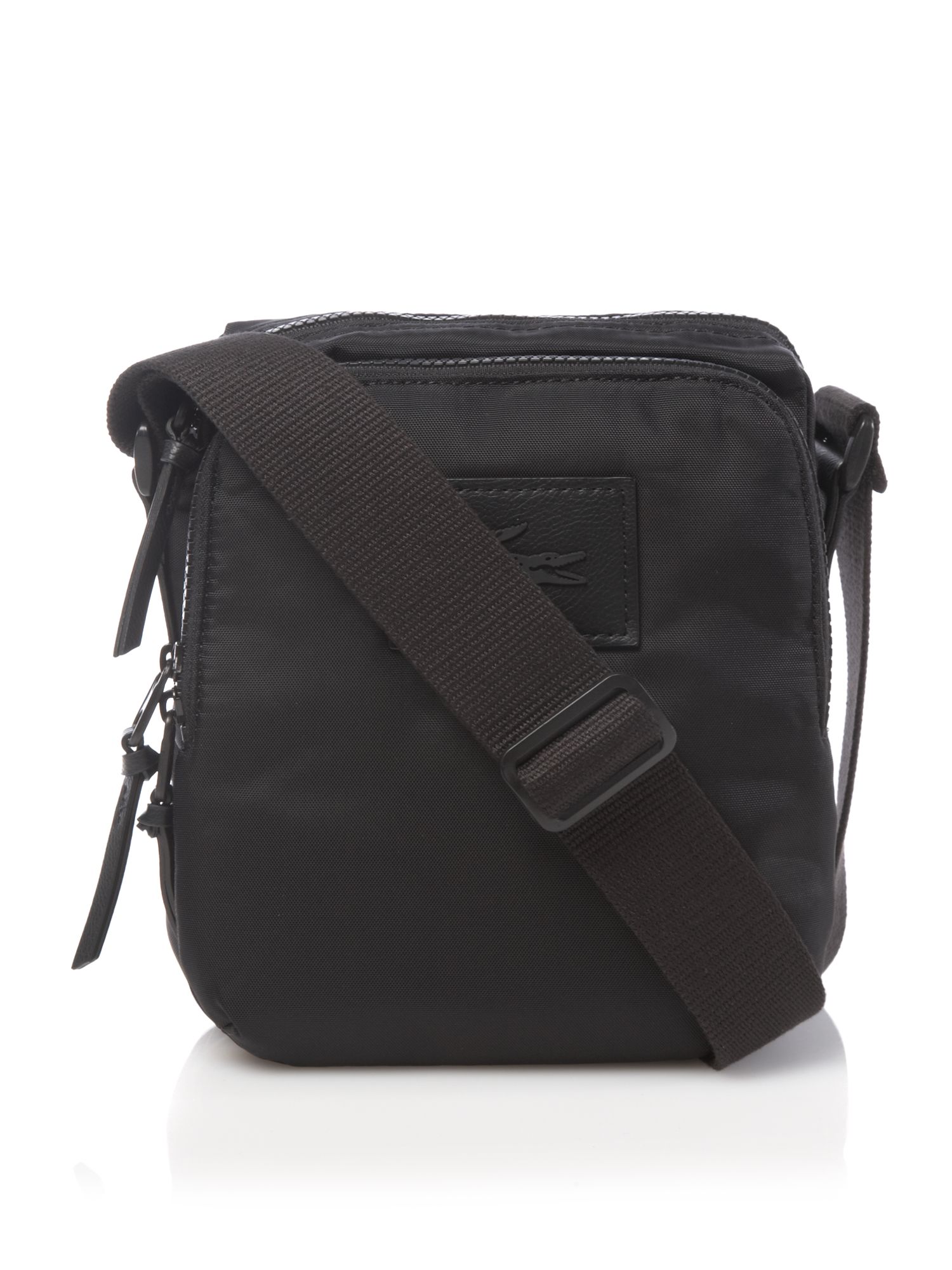 Lacoste Flight Bag in Black for Men | Lyst