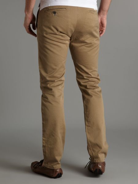 Paul Smith Mens Chino Trousers in Beige for Men (stone) | Lyst