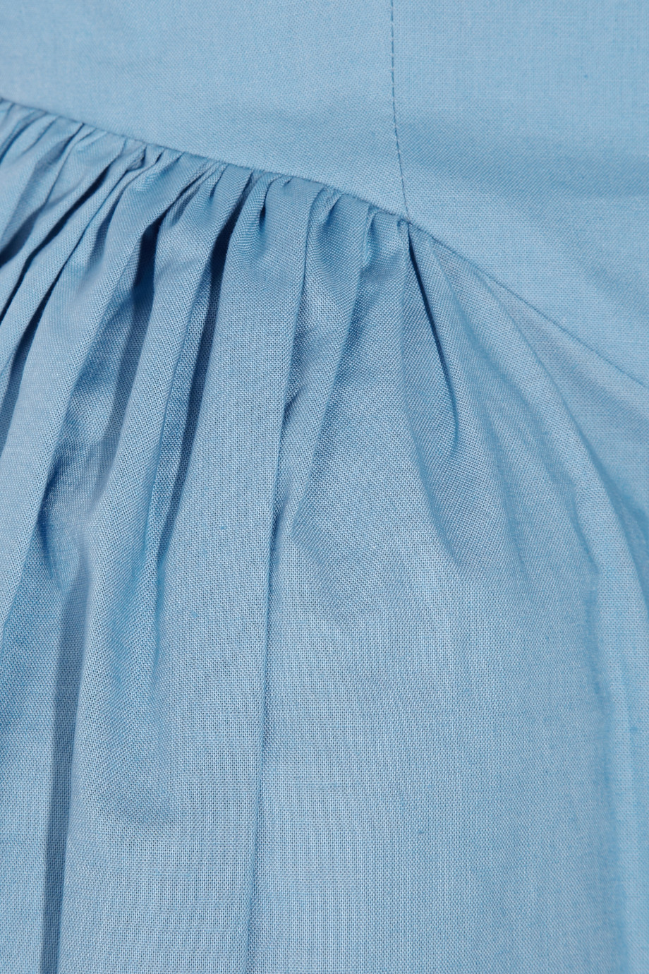 Lyst - Vivienne Westwood Anglomania Pannier Cotton Dress in Blue