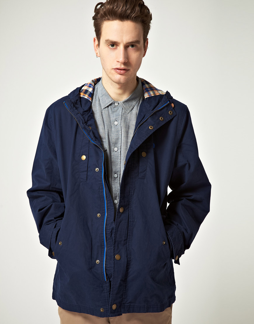 Lyst - Fred Perry Fred Perry Pursuit Jacket in Blue for Men