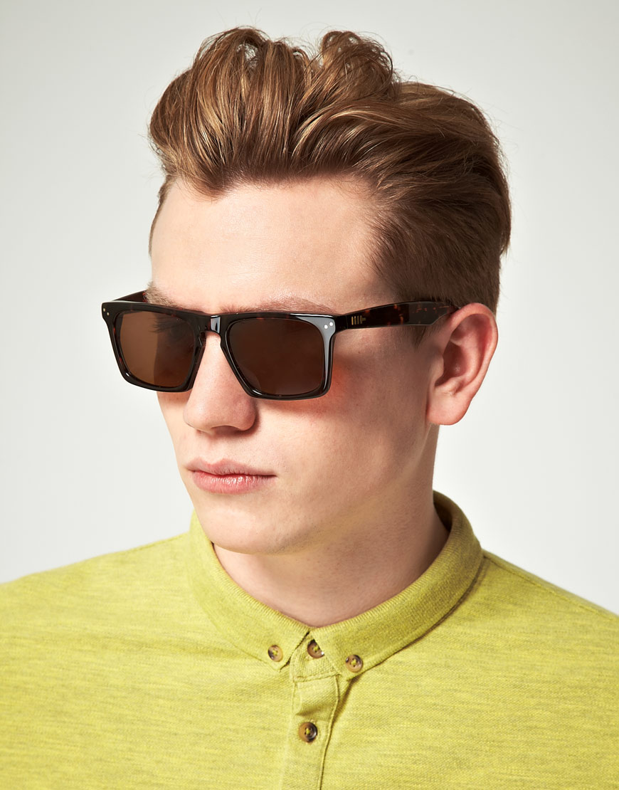 Mosley tribes Lyndel Wayfarer Sunglasses in Black for Men | Lyst