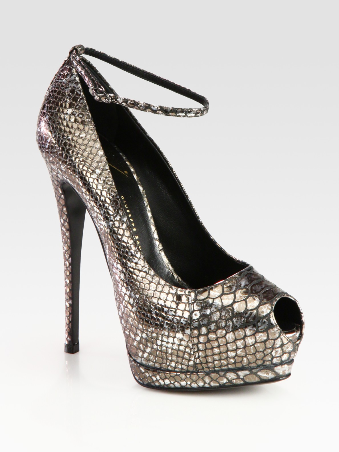 giuseppe zanotti snake heels