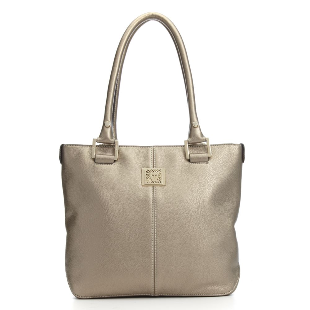 Lyst Anne Klein Ak Handbag Perfect Tote Small In Metallic Gallery